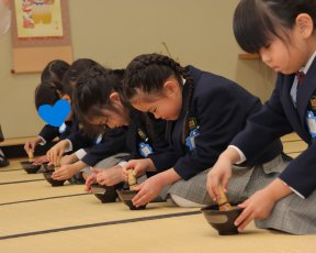年長★お茶ごっこIN長崎短期大学