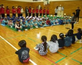 年長組：大久保小学校交流会