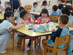 「はみがき教室」を行いました