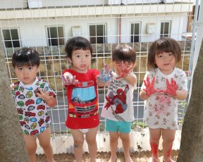 年少★ボディーペインティング